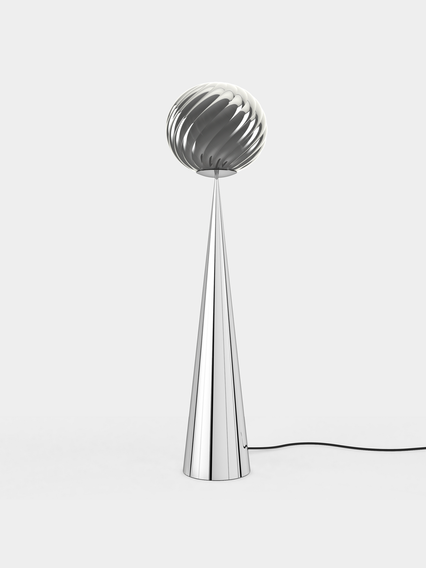 Whirl Cone Fat Floor Silver/Silver LED UN USA