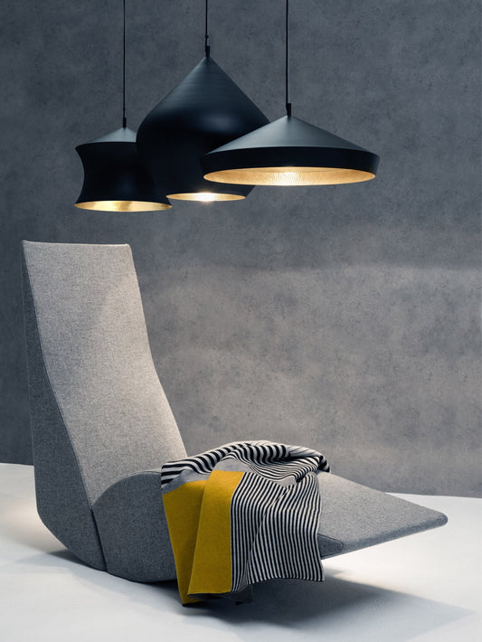 Beat Pendant Stout Black LED CB-CCC