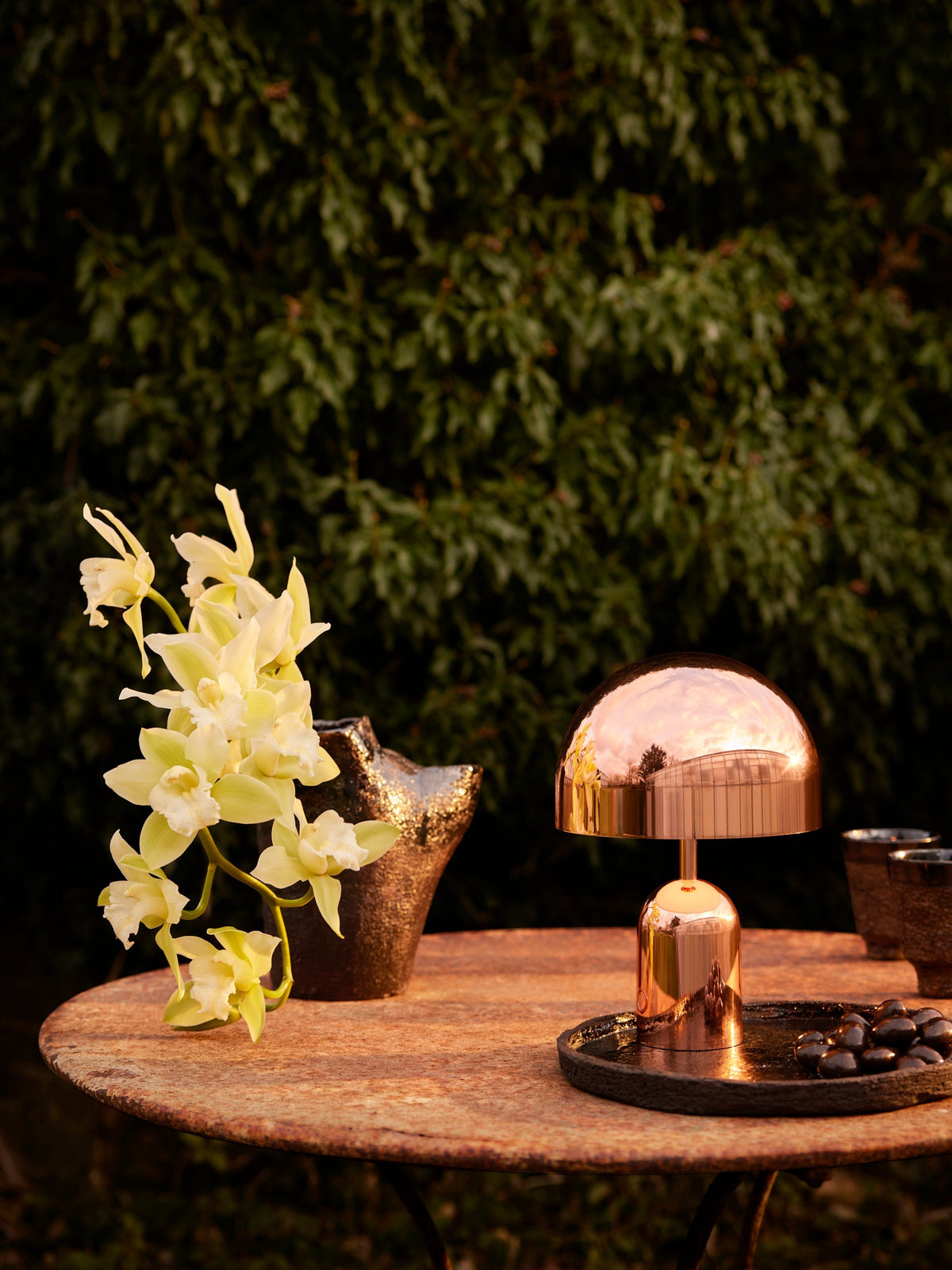 Bell Portable Light | Polished Copper