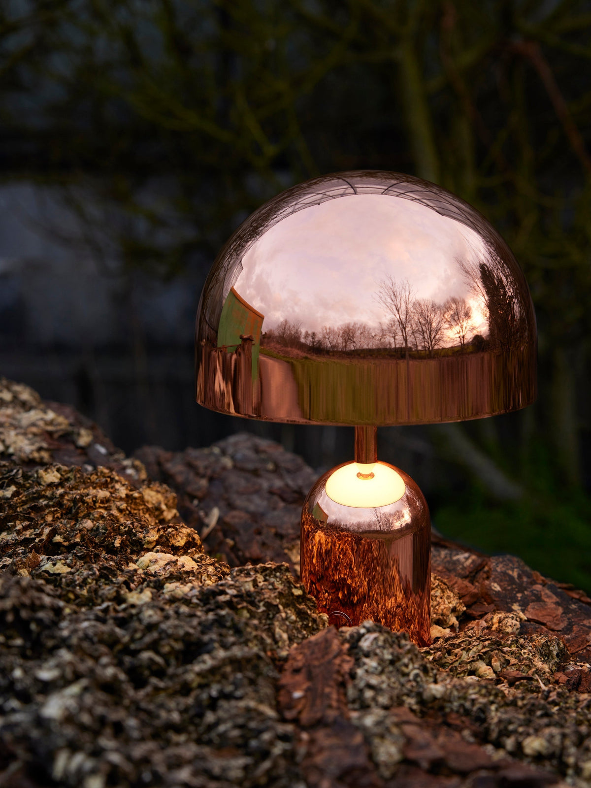 Bell Portable Light | Polished Copper (US)