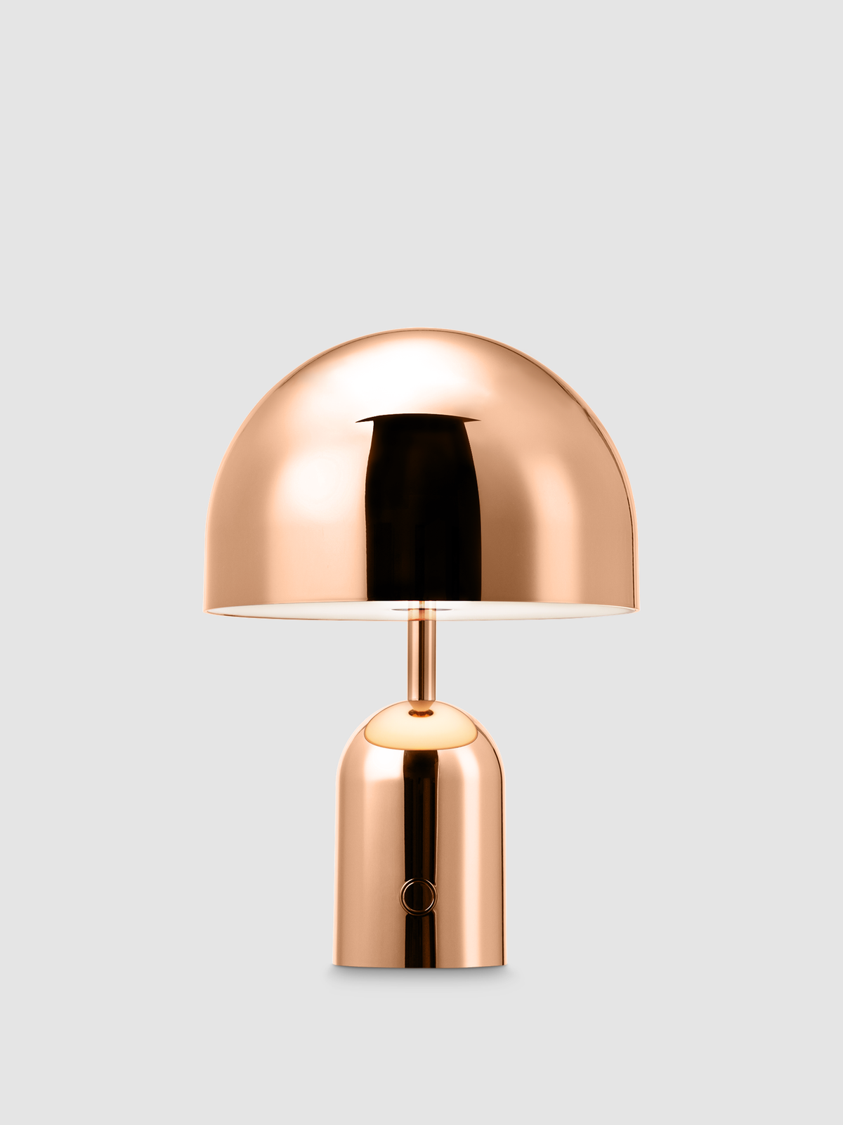 Bell Portable Light | Polished Copper