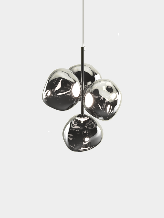 Melt Chandelier Mini Silver LED CB LED / Mini / Silver