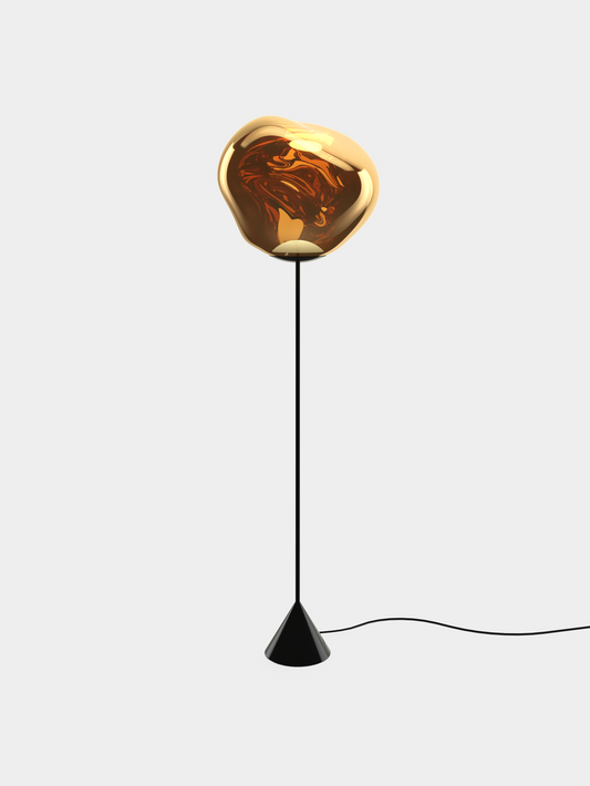 Melt Cone Slim Floor Gold LED UN USA