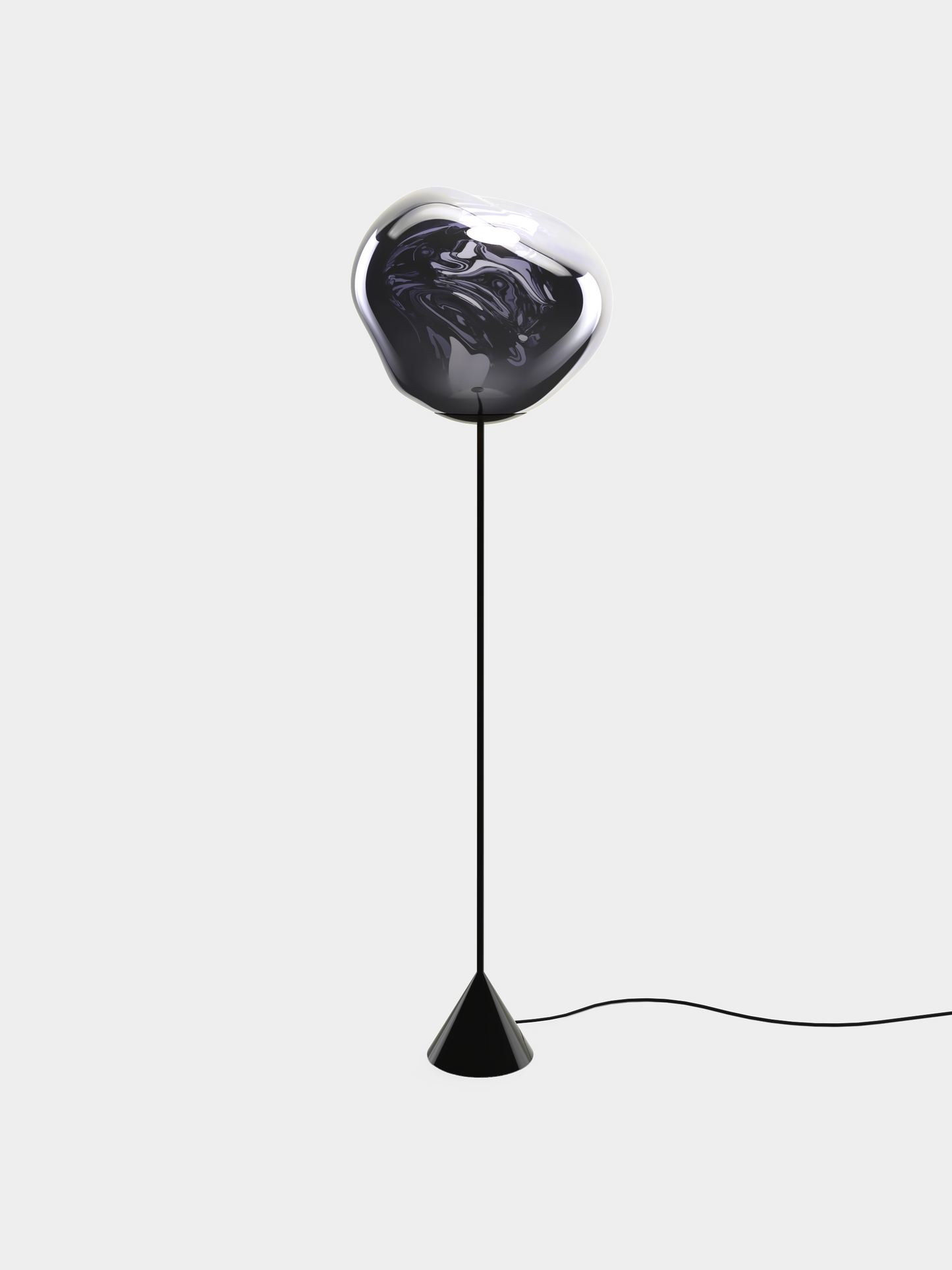 Melt Cone Slim Floor Smoke LED UN USA LED / Slim / Smoke