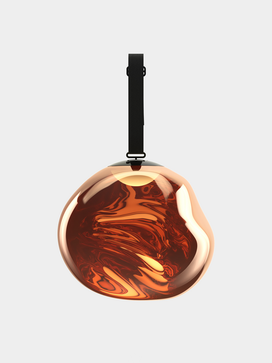 Melt Portable Floor/Hanging Copper Black LED UN USA LED / Large / Copper