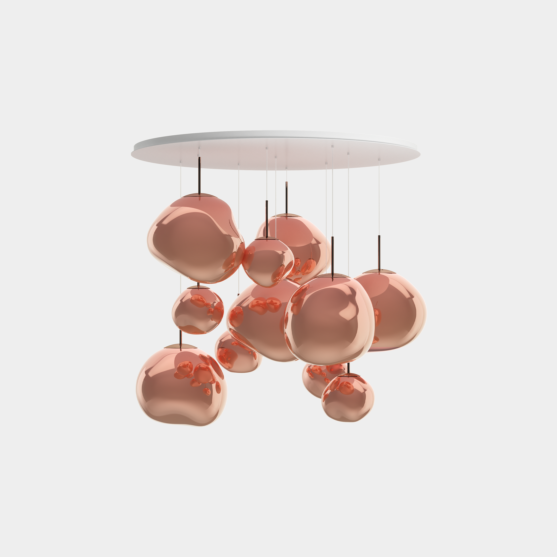 Melt Pendant System Mega Copper EU Bulb / Mega / Copper
