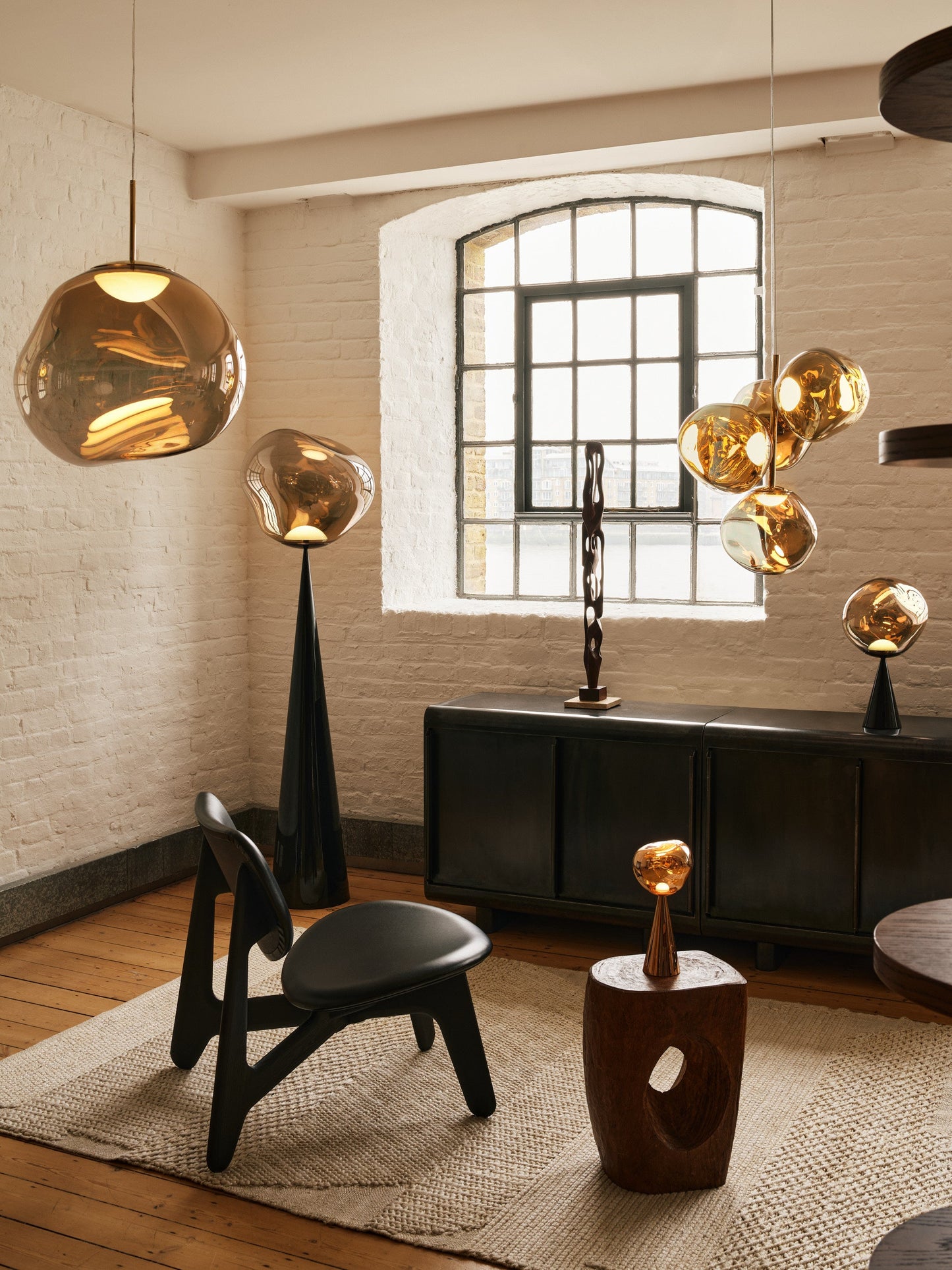 Melt Pendant Bronze LED CB-CCC