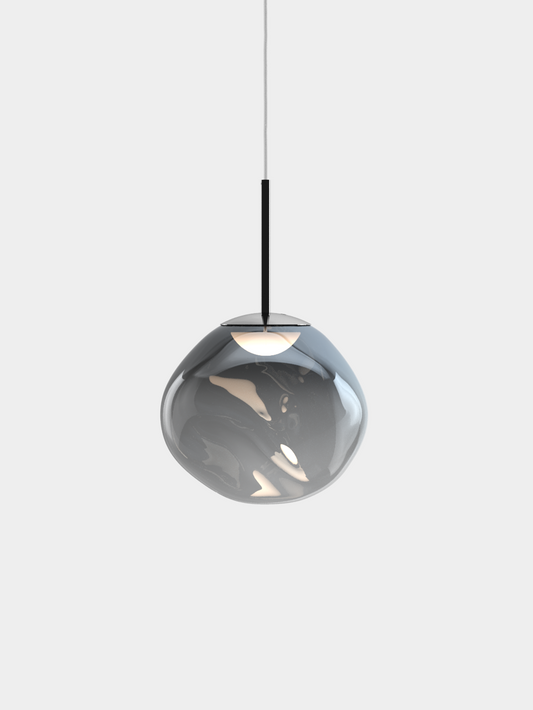 Melt Mini Pendant | Nickel Polished Polycarbonate