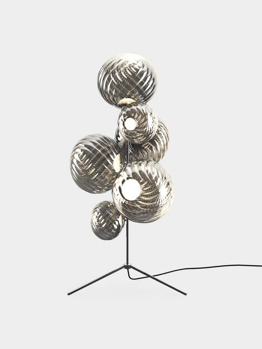 Whirl Floor Chandelier Silver LED UN (EU WHSC01CH-FUN01M1)